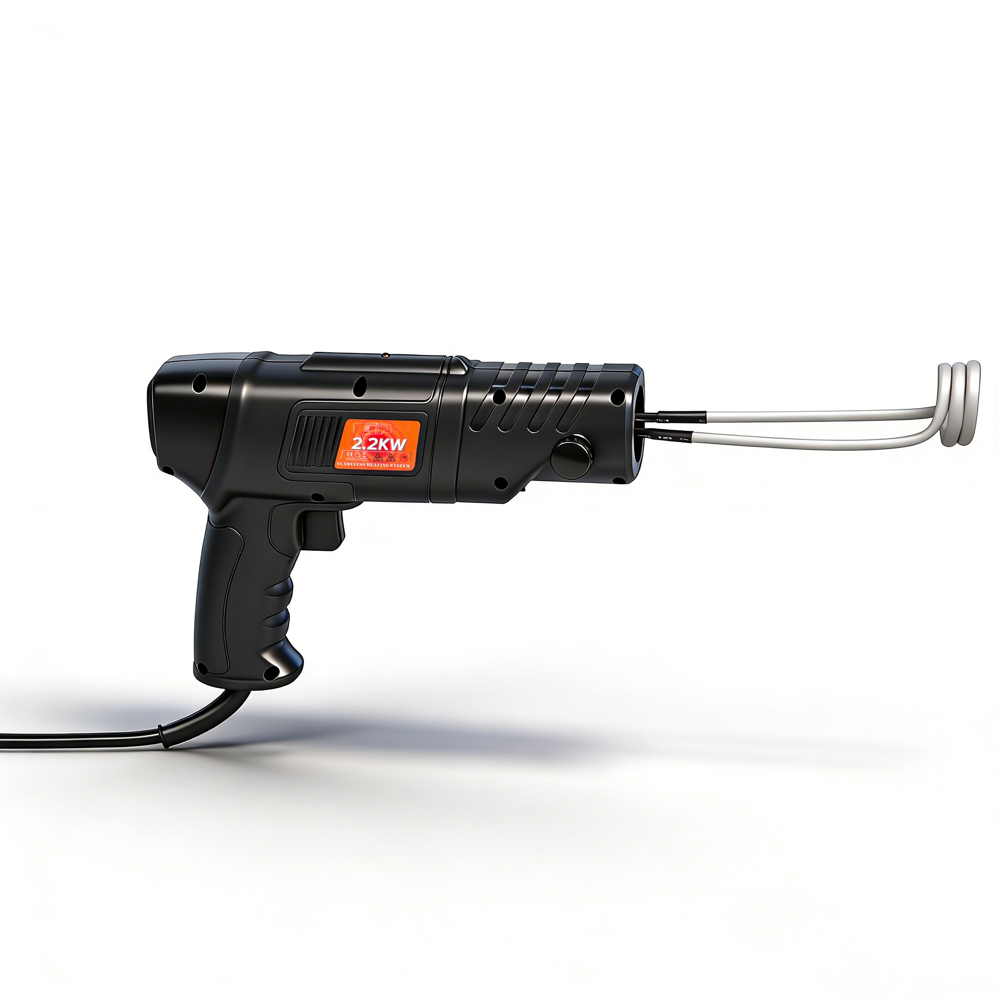 2.5KW One-Piece Handheld Induction Heater with Gun-Shaped Handle for Removal Rusty Bolt Nut 