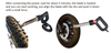 300W Mini Handheld Simple Portable Tyre Regroover with 20pcs of blades