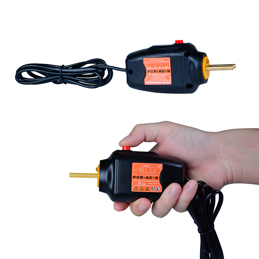 Portable Crack of Car Bumper Repair Plastic Welder with 205 Pcs Staples Carton Pack Kit