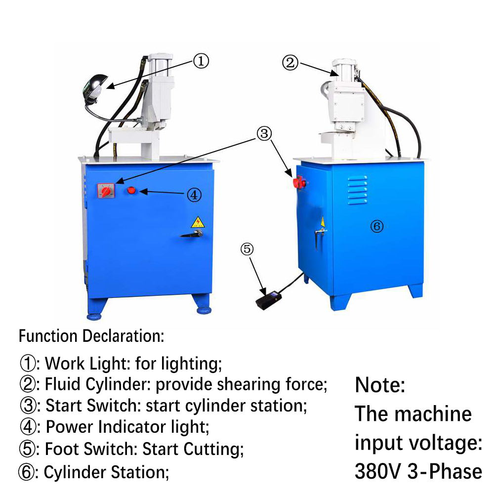 Band Saw Blade Hydraulic Type Cutting Machine