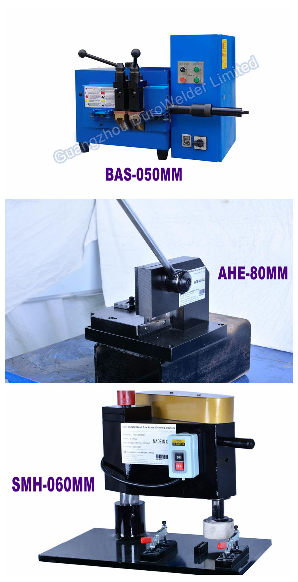 BAS-050 Bandsaw Blade Butt Welding Machine