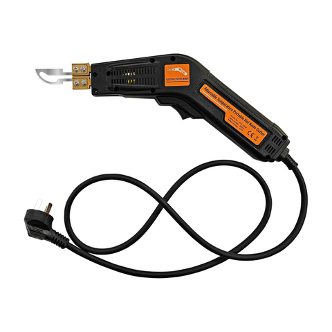 Air Cool Hot Knife Foam Cutter Tool Machine Slotting Groove Styrofoam Polystyrene Fabric Rope Cutter Electric Heating Hot Knife