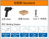 16800mAh Cordless Lithium Portable Type Plastic Car Bumper Crack Repairing Machine