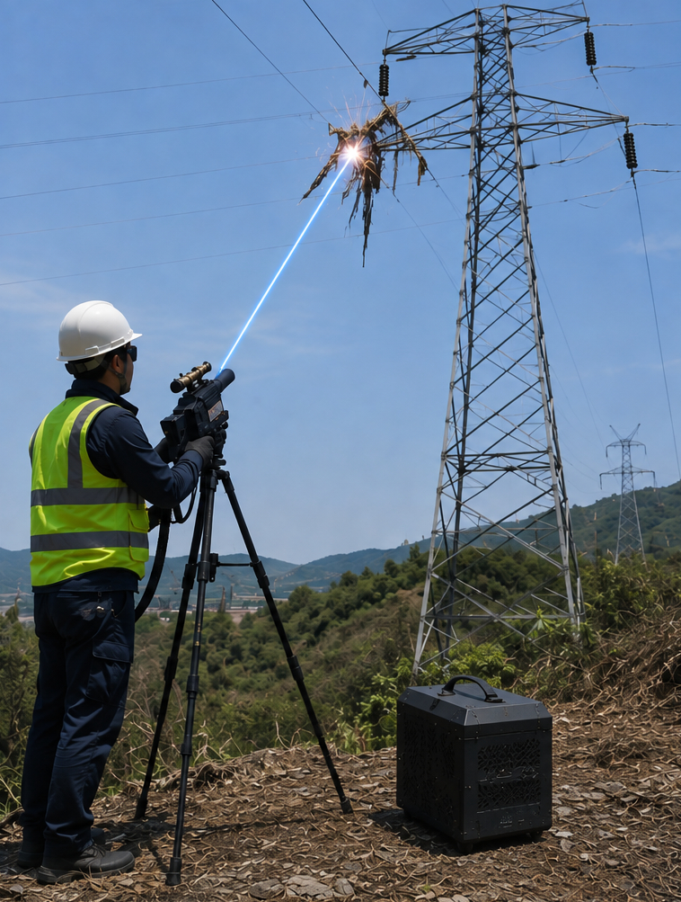 LIC-550W High Power Portable Laser Vegetation Clearing Machine for Tree Branch and Outdoor Obstacle Removal