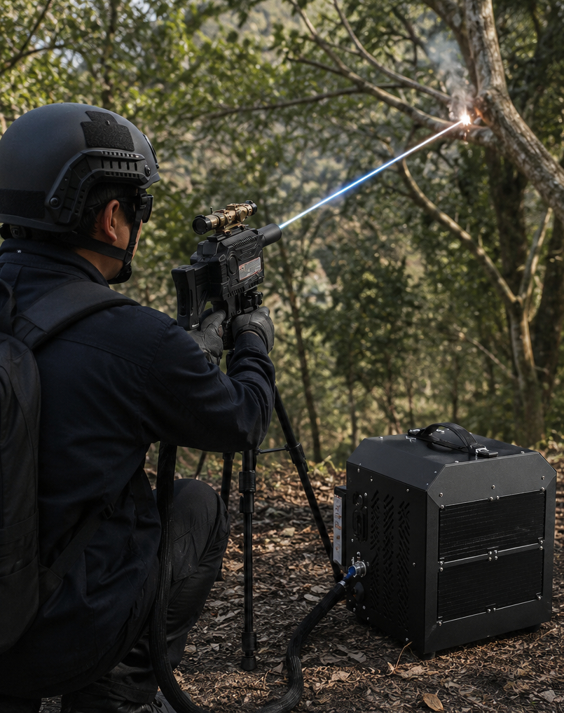 LIC-550W High Power Portable Laser Vegetation Clearing Machine for Tree Branch and Outdoor Obstacle Removal