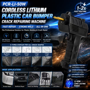 16800mAh Cordless Lithium Portable Type Plastic Car Bumper Crack Repairing Machine